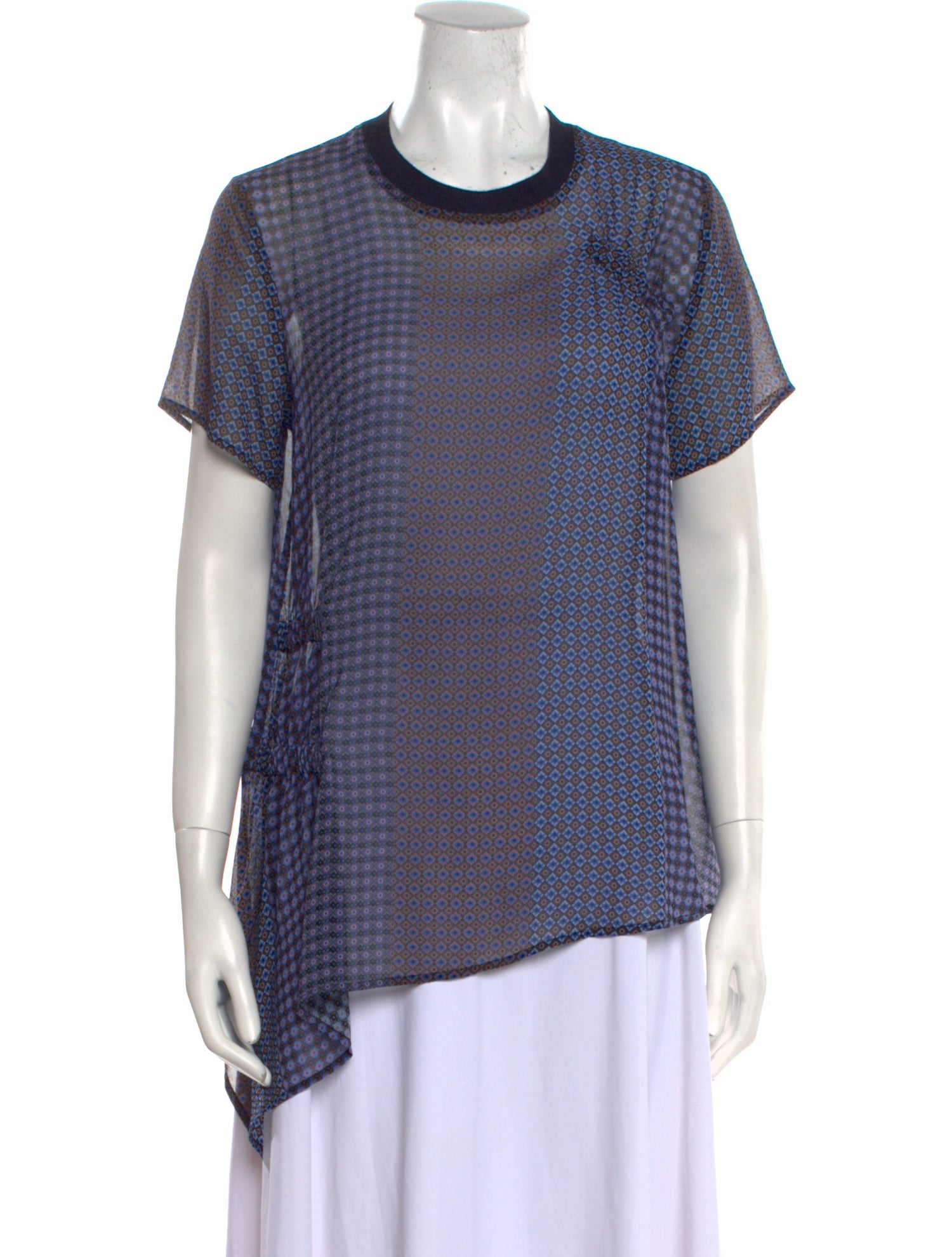 Opening Ceremony Silk Printed T-Shirt