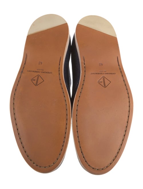 Opening Ceremony Denim Lace-Up Boots