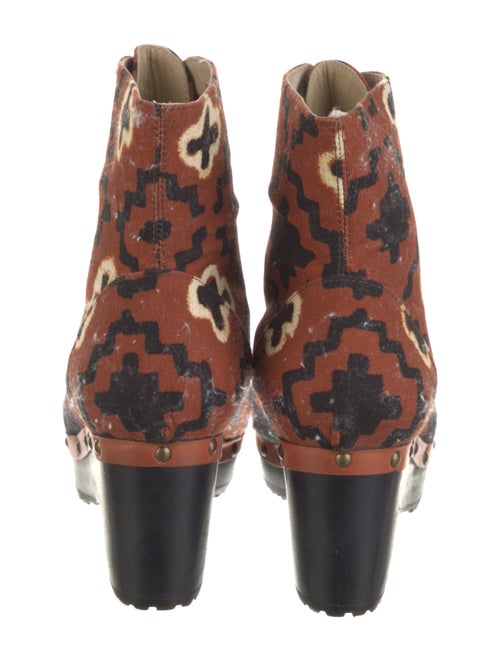 Opening Ceremony Printed Lace-Up Boots