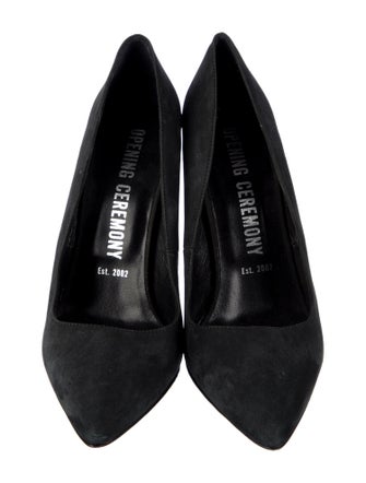 Opening Ceremony Suede Pumps