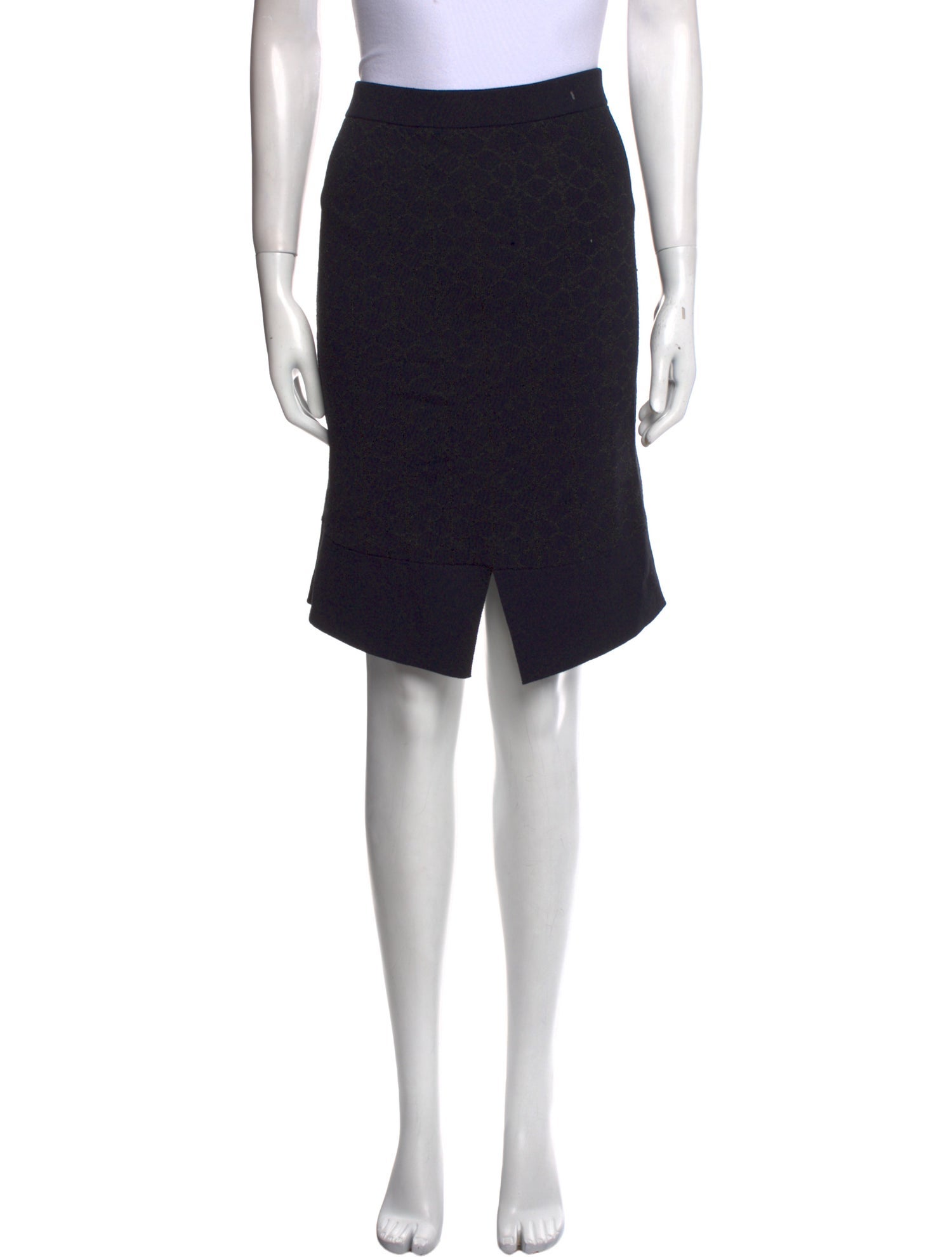 Opening Ceremony Ruffle Embellishment Knee-Length Skirt