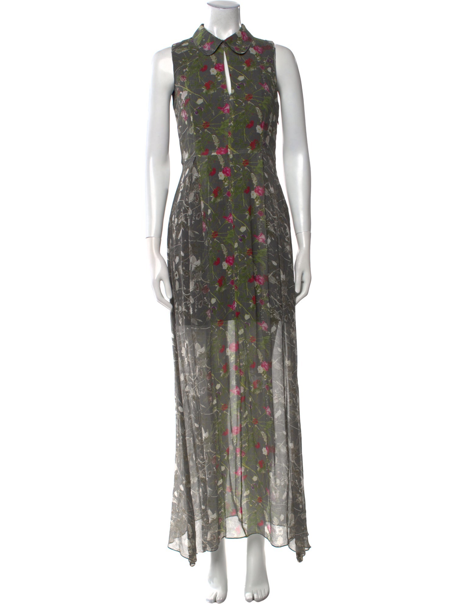 Opening Ceremony Silk Long Dress