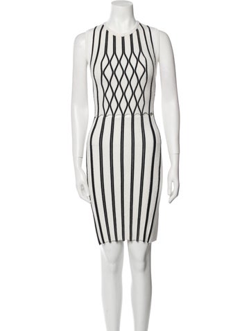 Opening Ceremony Dresses Striped Knee-Length Dress XS