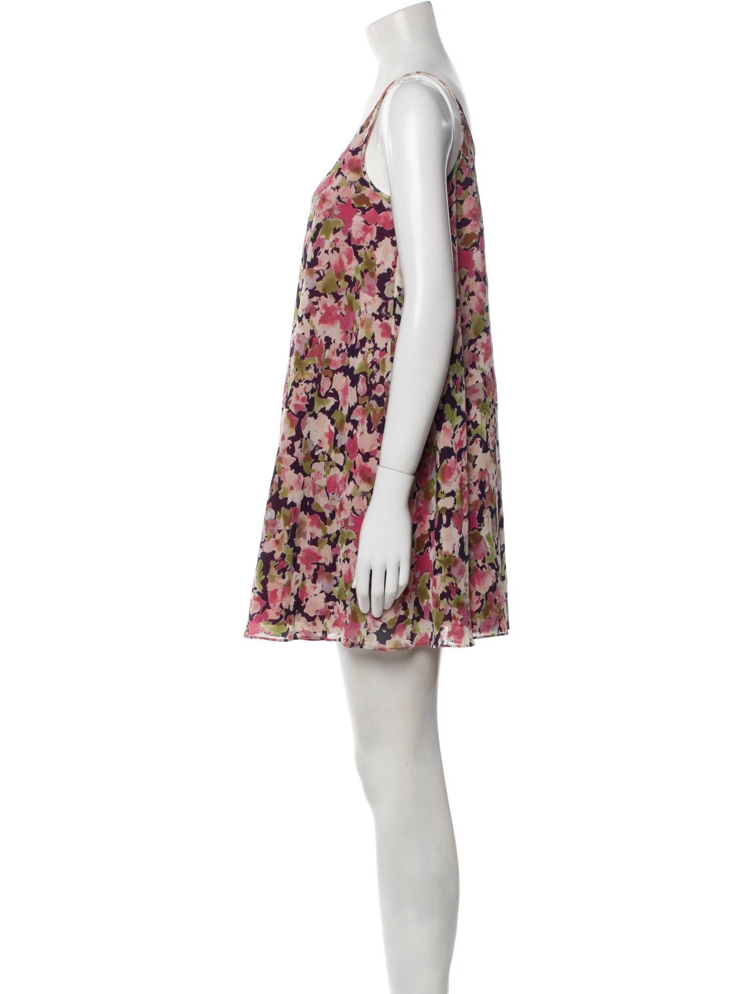 Opening Ceremony Floral Print Mini Dress
