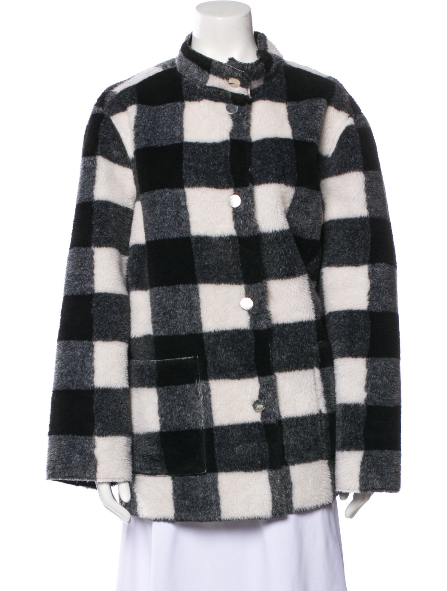 Opening Ceremony Plaid Print Jacket