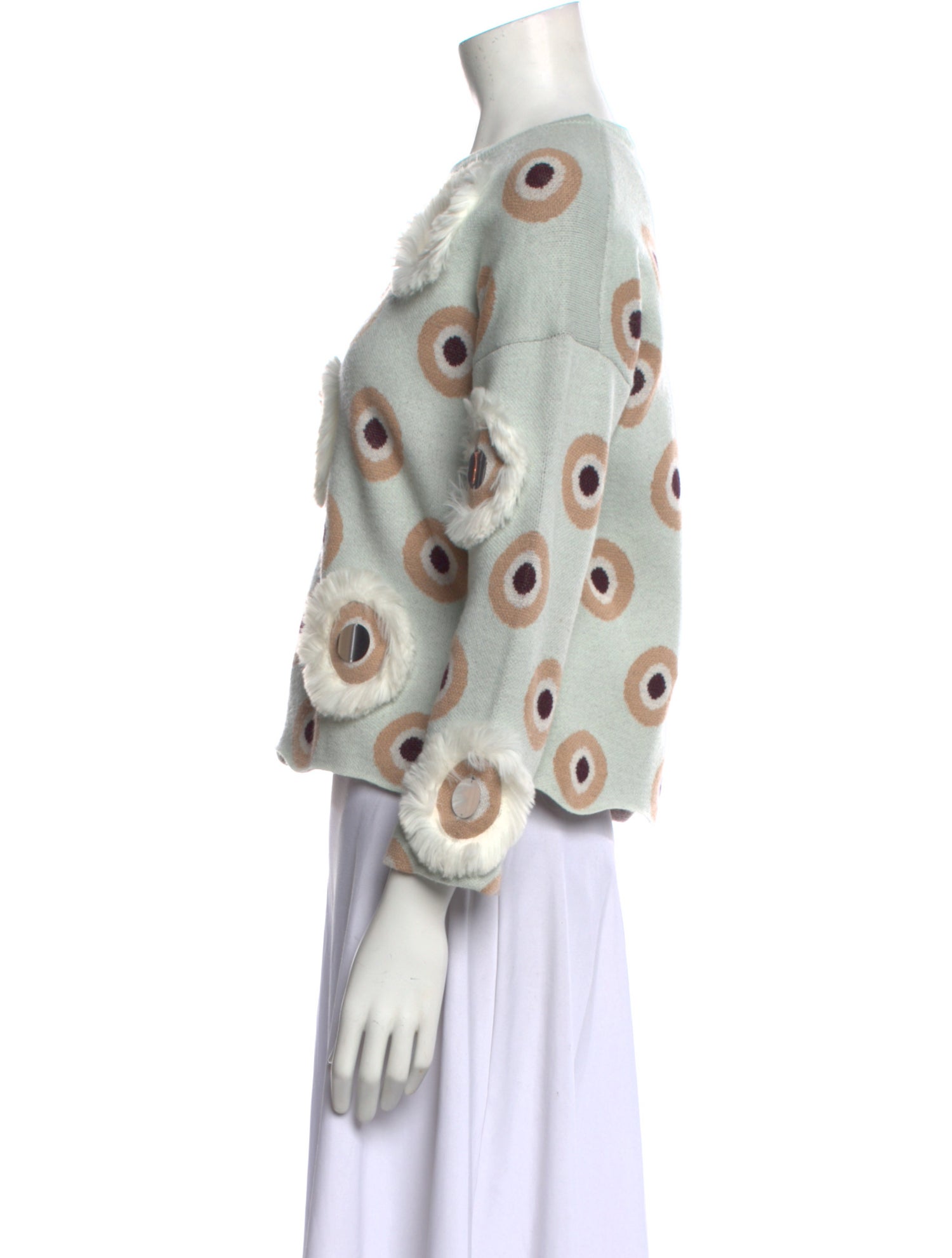 Opening Ceremony Printed Crew Neck Sweater