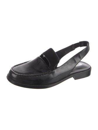 Opening Ceremony Leather Slingback Flats