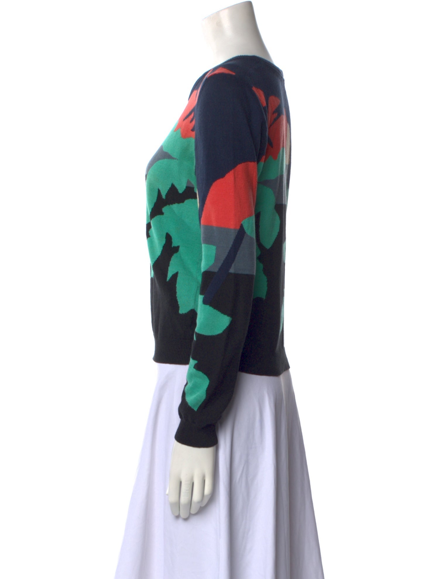 Opening Ceremony Printed Crew Neck Sweater