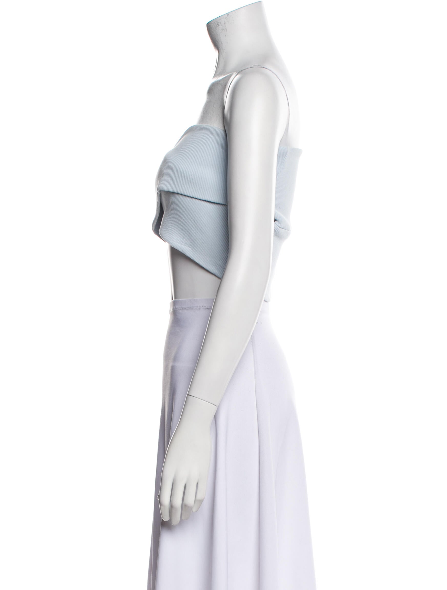 Opening Ceremony Strapless Crop Top