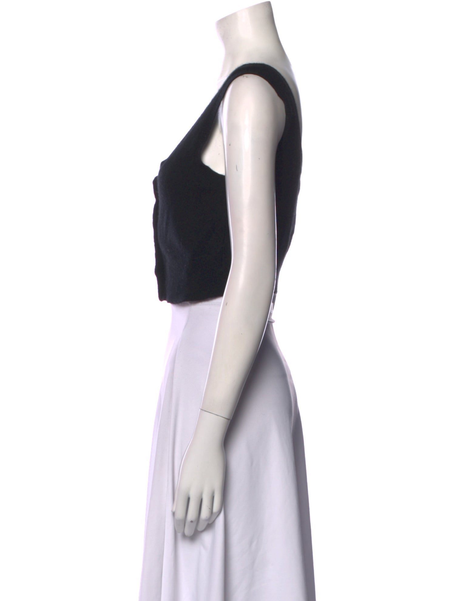 Opening Ceremony Square Neckline Sleeveless Crop Top