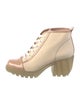 Opening Ceremony Canvas Lace-Up Boots