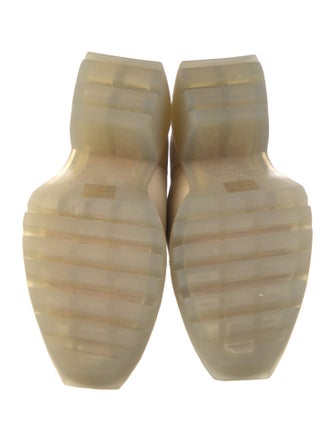 Opening Ceremony Canvas Lace-Up Boots