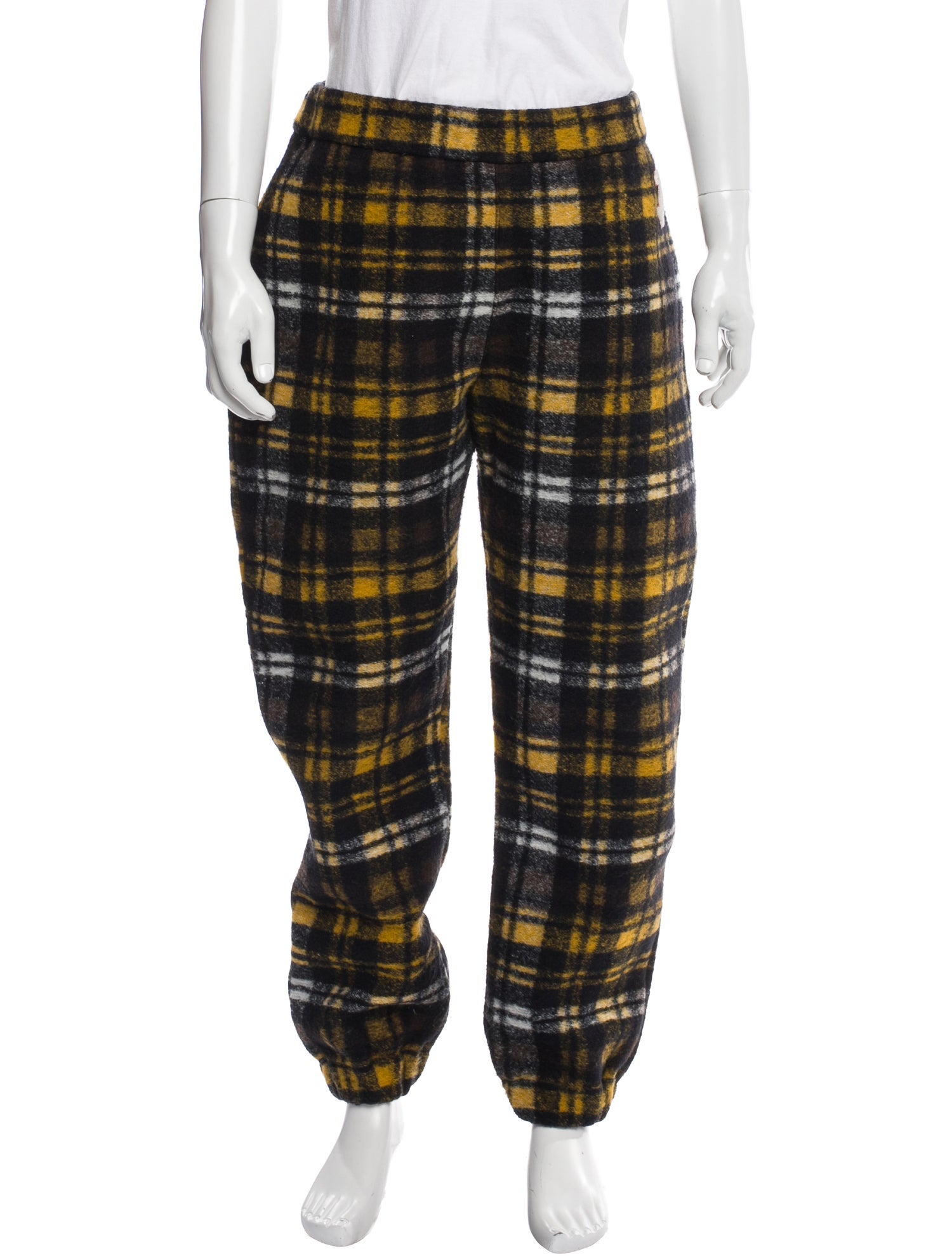 Opening Ceremony Plaid Print Lounge Bottoms
