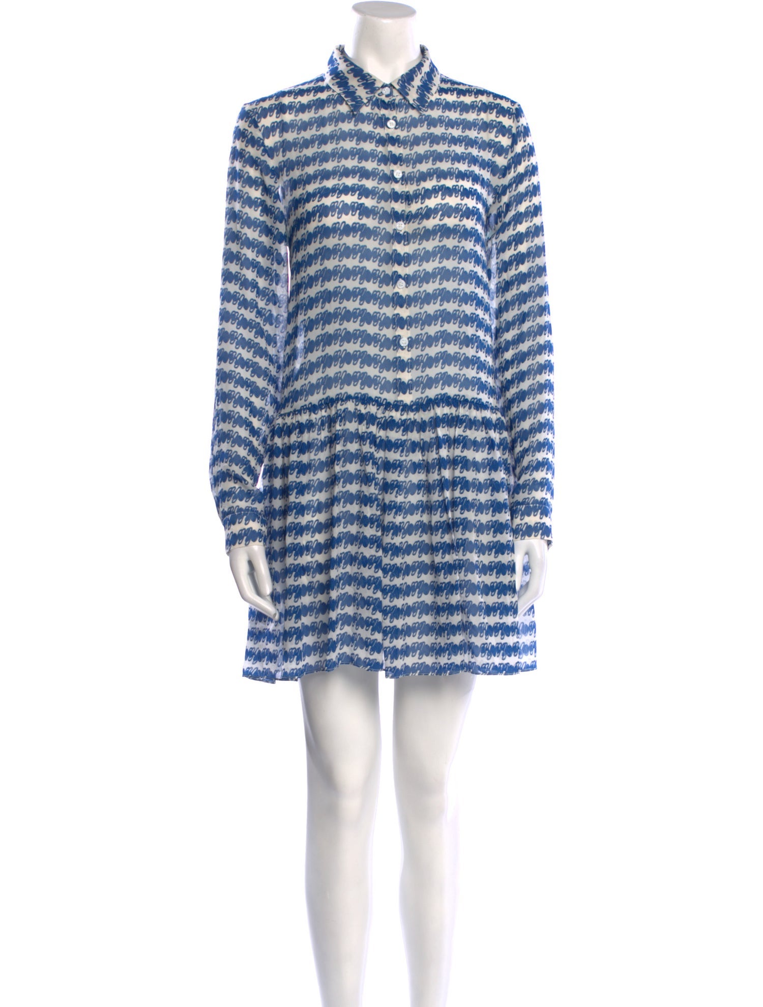 Opening Ceremony Striped Mini Dress