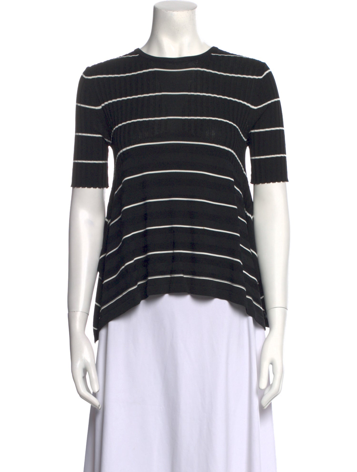 Opening Ceremony Striped Crew Neck T-Shirt