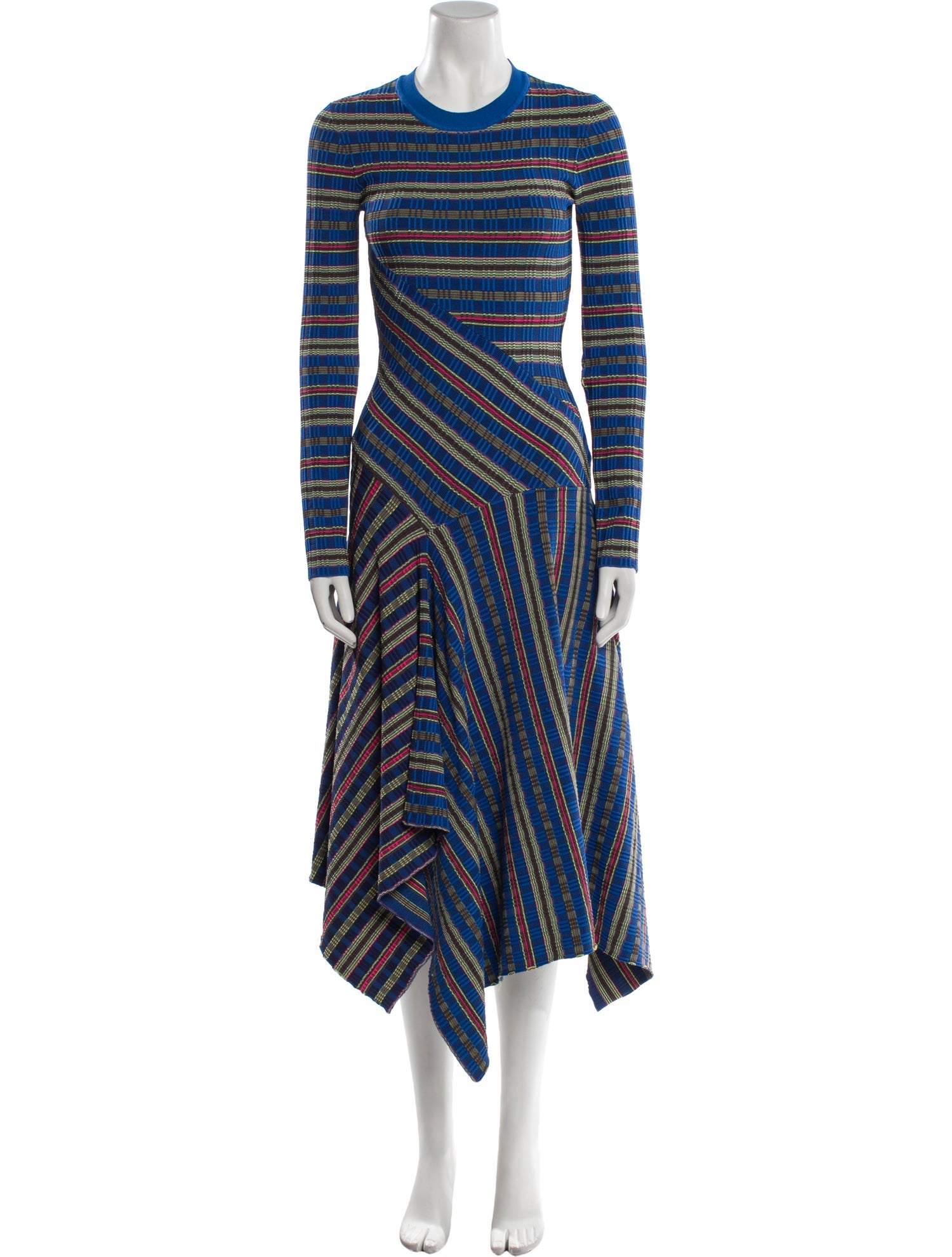Opening Ceremony Striped Long Dress