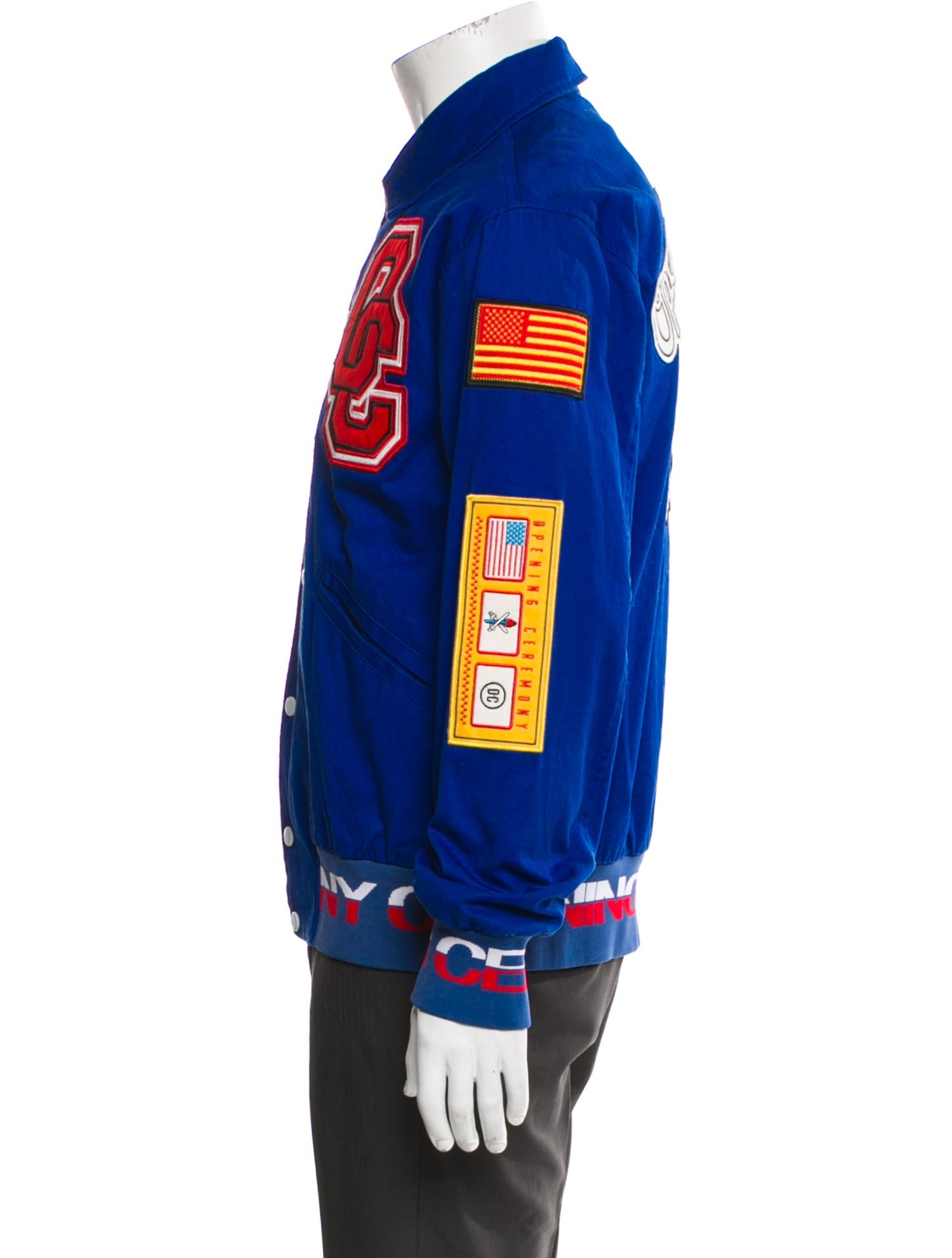 Opening Ceremony Graphic Print Denim Jacket