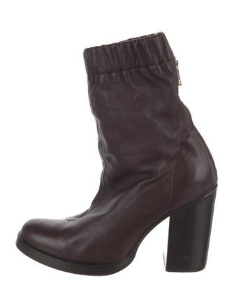 Opening Ceremony Leather Sock Boots