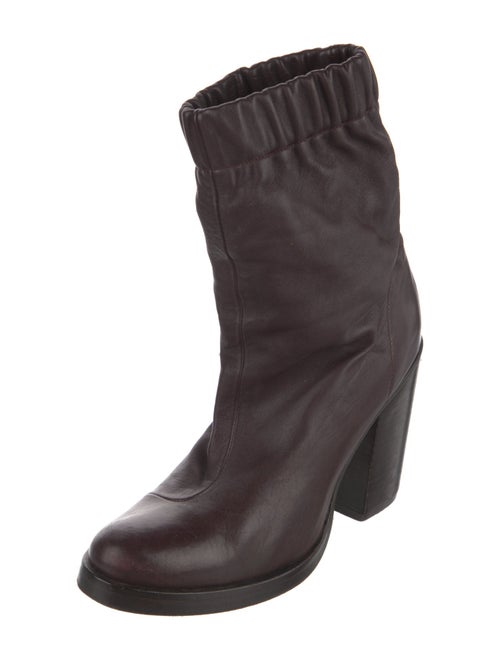 Opening Ceremony Leather Sock Boots