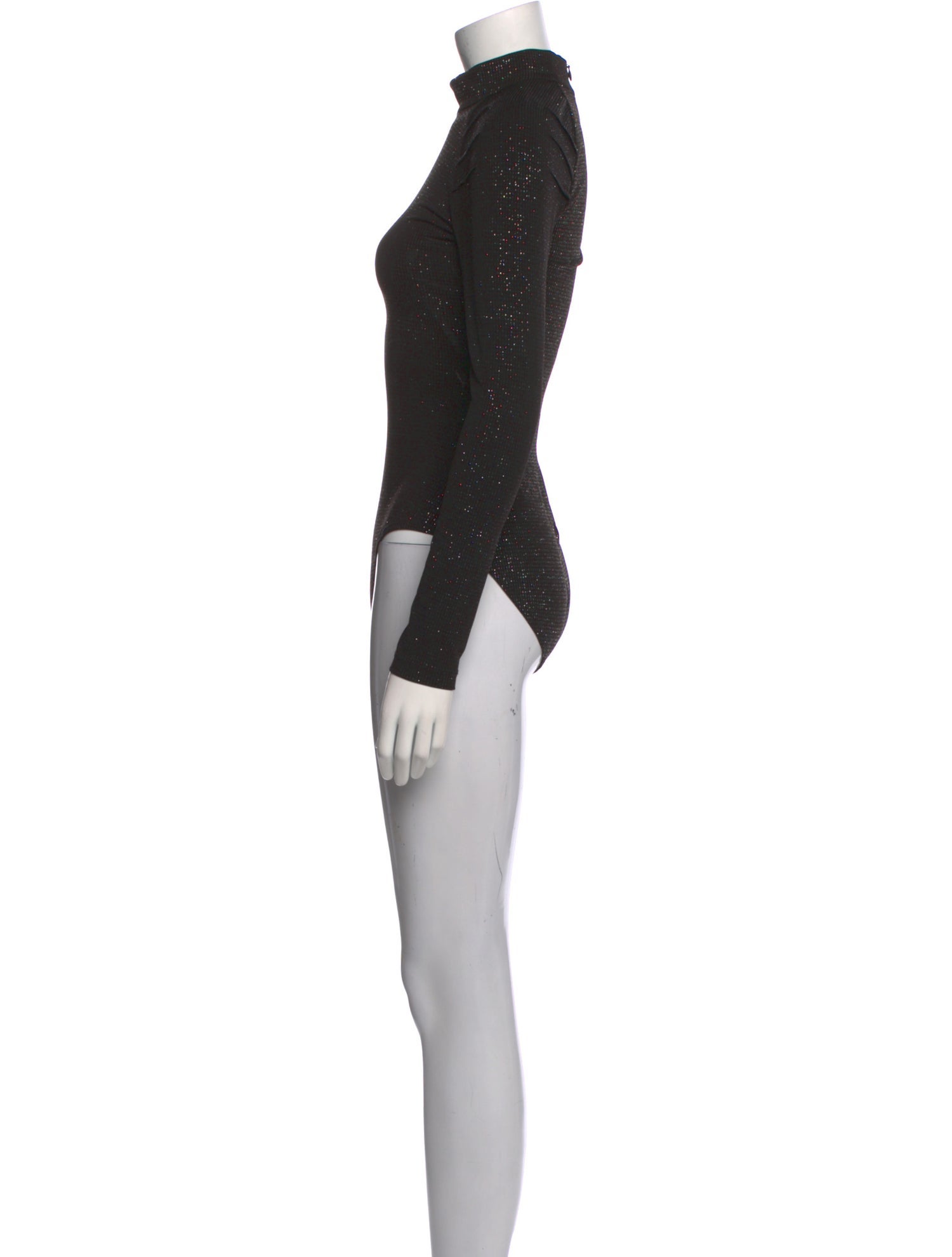 Opening Ceremony Mock Neck Long Sleeve Bodysuit