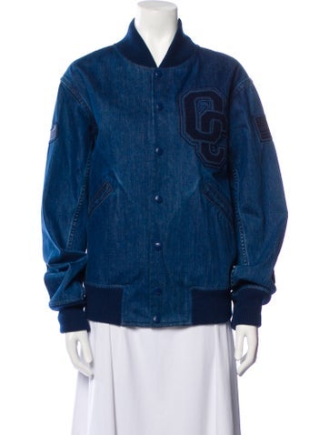 Opening Ceremony Jackets Graphic Print Denim Jacket M