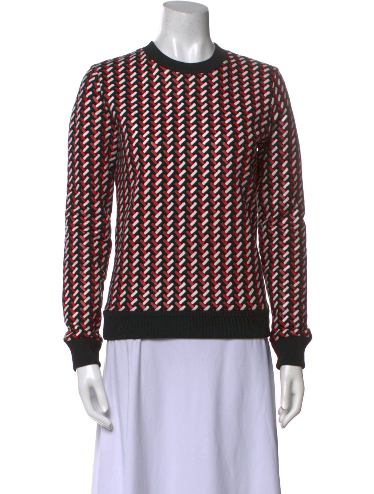 Opening Ceremony Printed Crew Neck Sweatshirt