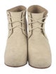Opening Ceremony Suede Lace-Up Boots