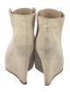 Opening Ceremony Suede Lace-Up Boots