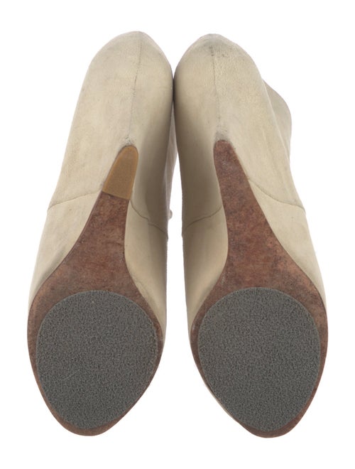 Opening Ceremony Suede Lace-Up Boots