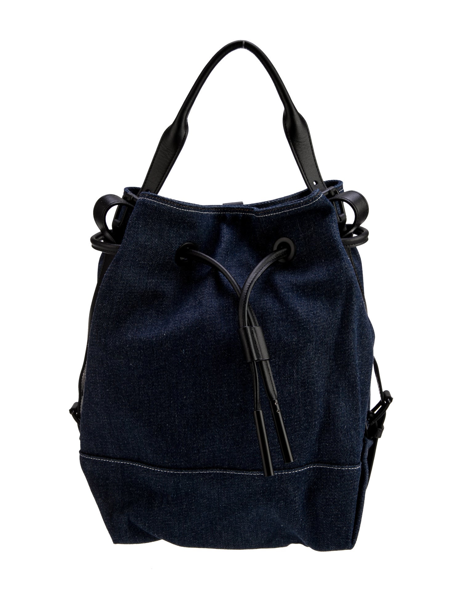 Opening Ceremony Denim Bucket Bag