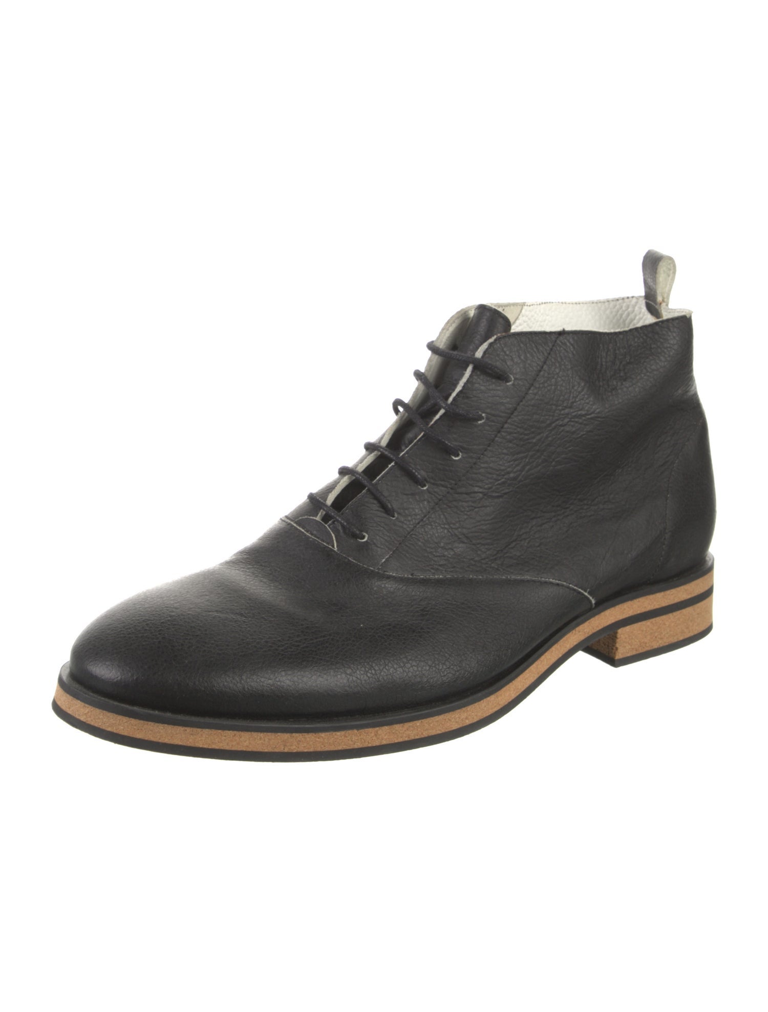 Opening Ceremony Leather Lace-Up Boots