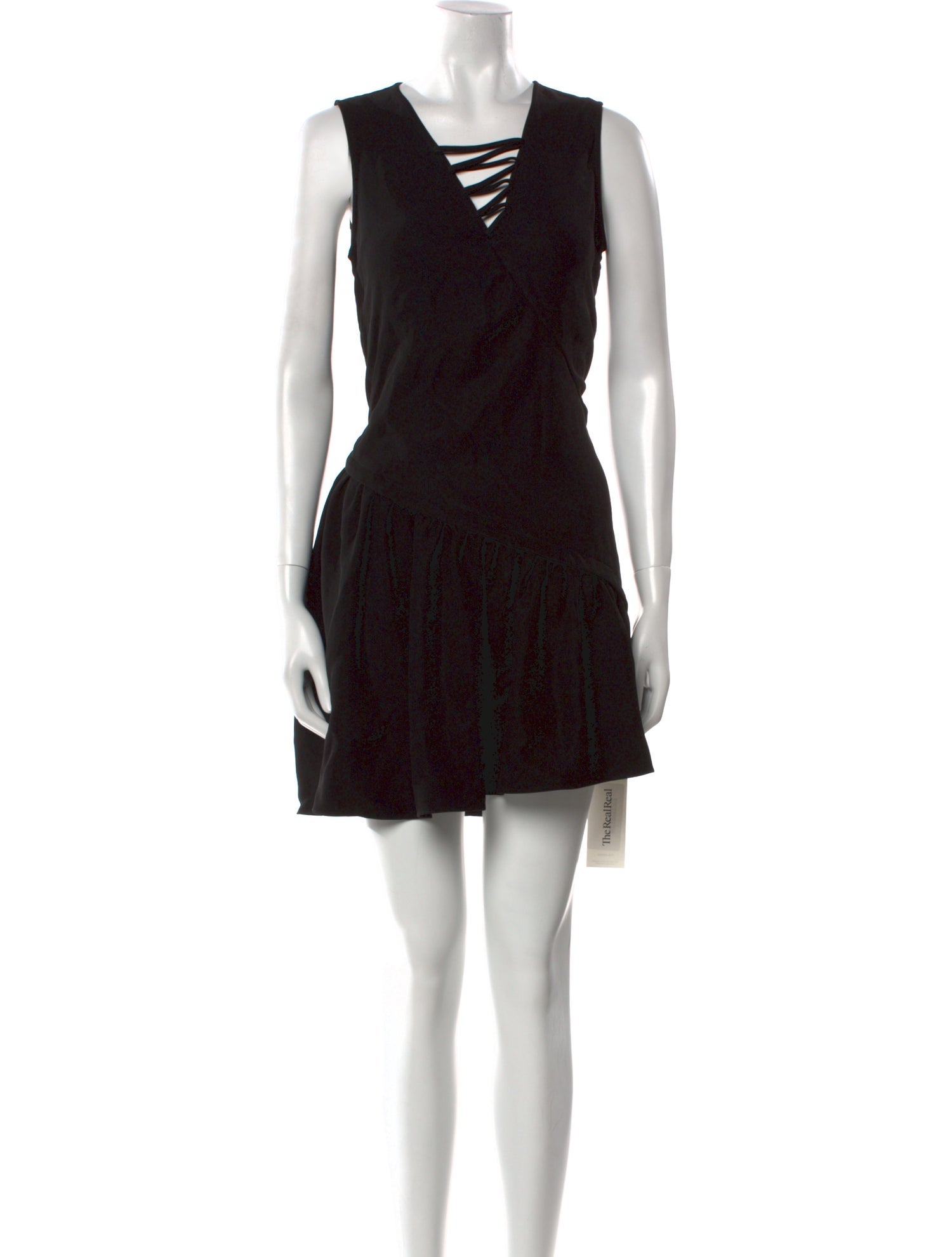 Opening Ceremony V-Neck Mini Dress