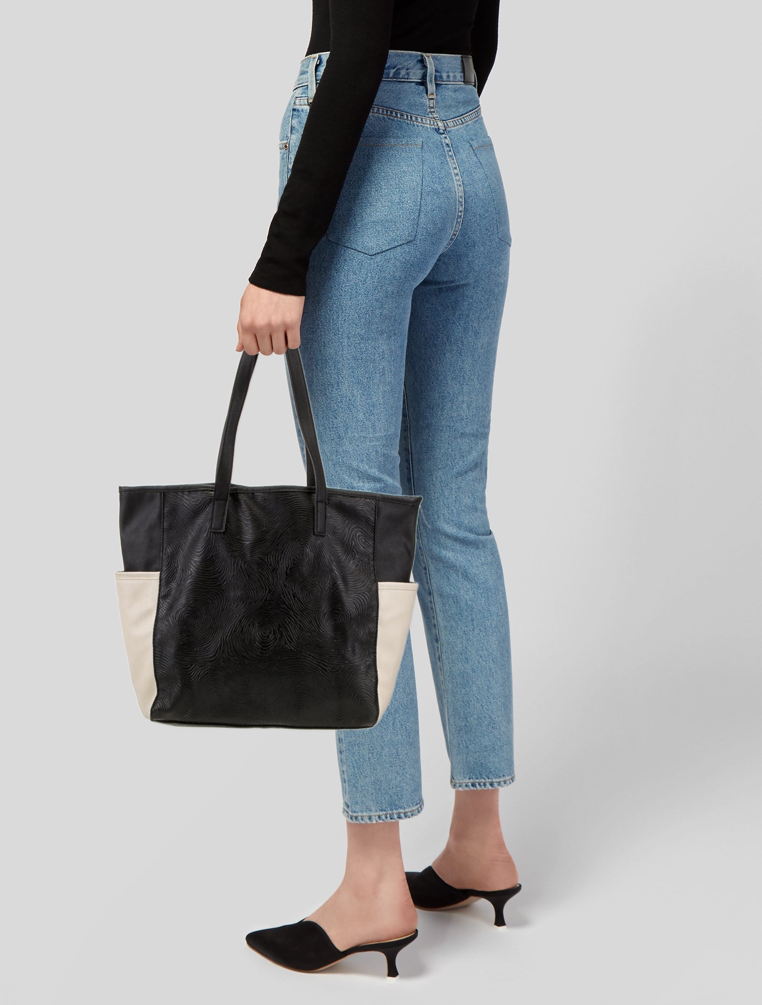 Opening Ceremony Leather Tote