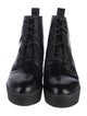 Opening Ceremony Leather Combat Boots