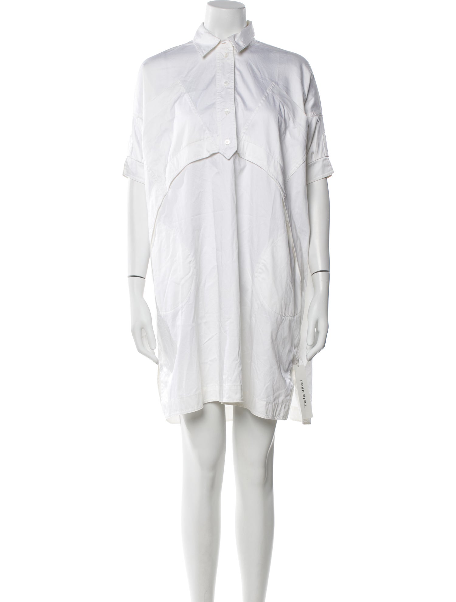 Opening Ceremony Mock Neck Mini Dress