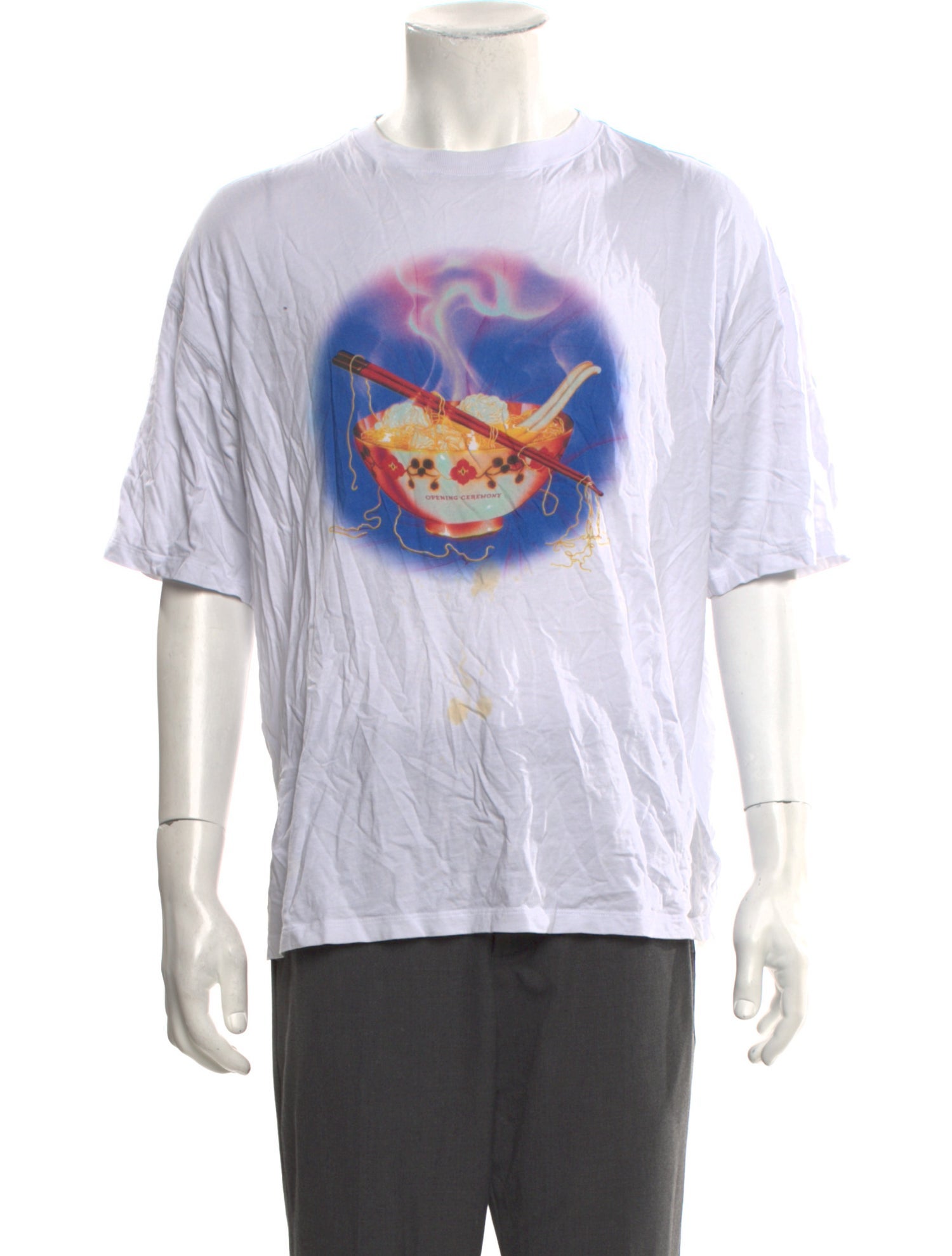 Opening Ceremony Graphic Print Crew Neck T-Shirt