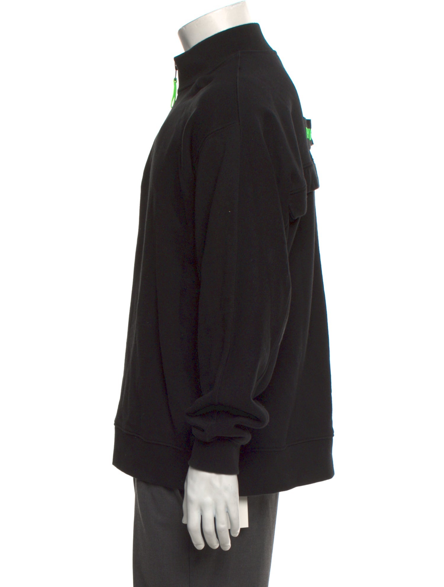 Opening Ceremony Mock Neck Long Sleeve Sweatshirt