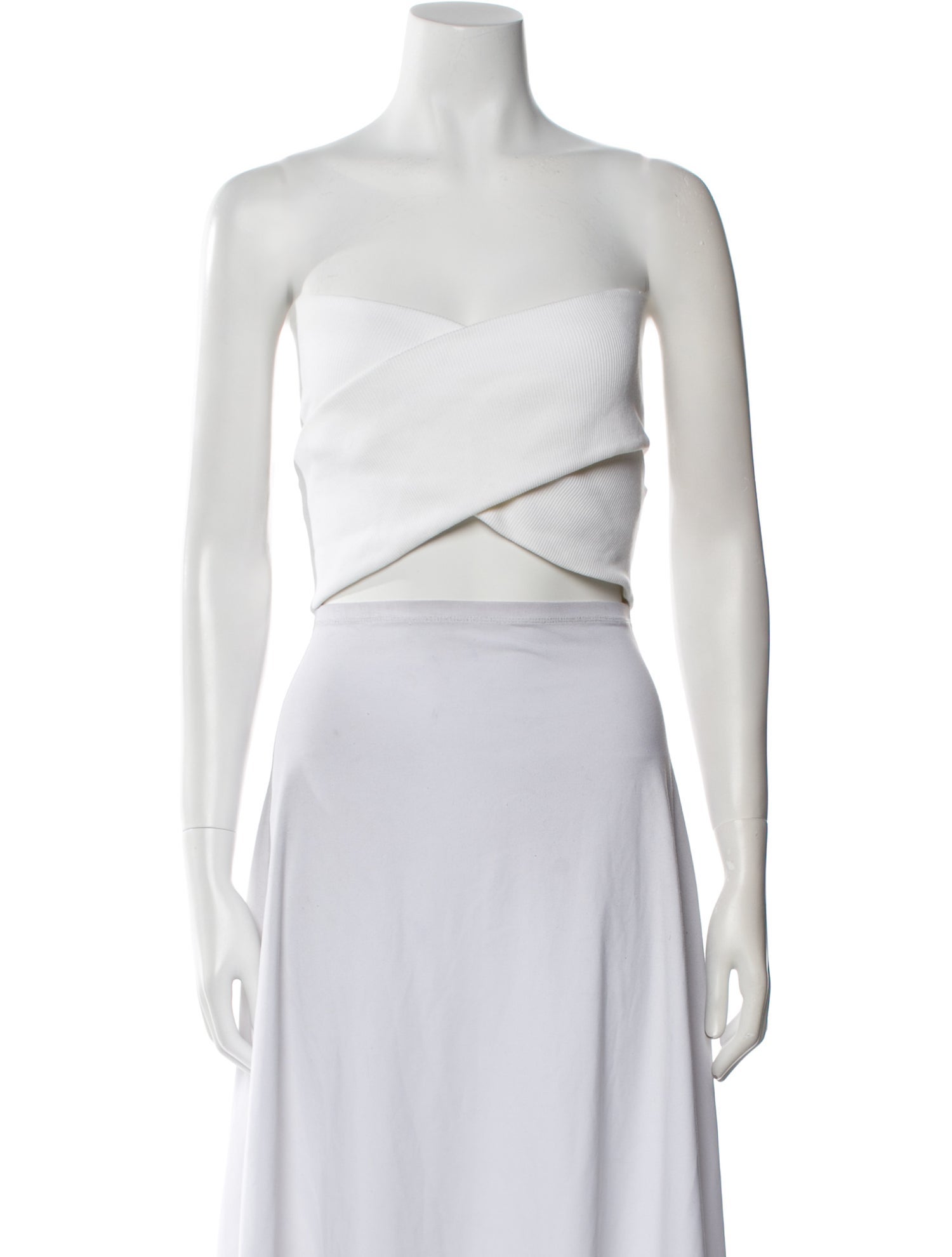 Opening Ceremony Strapless Crop Top