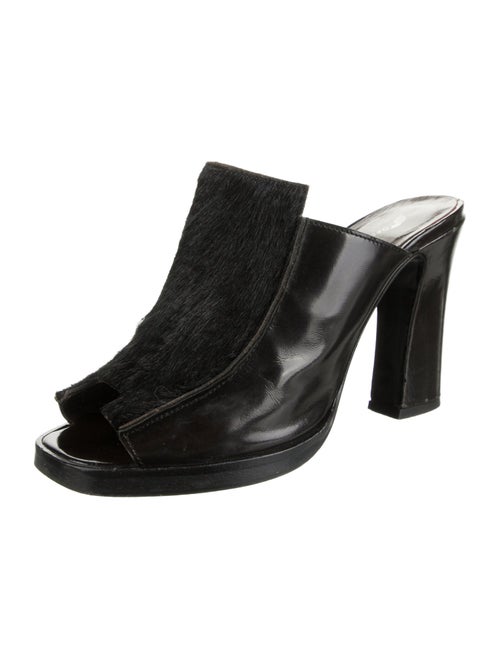 Opening Ceremony Leather Slides