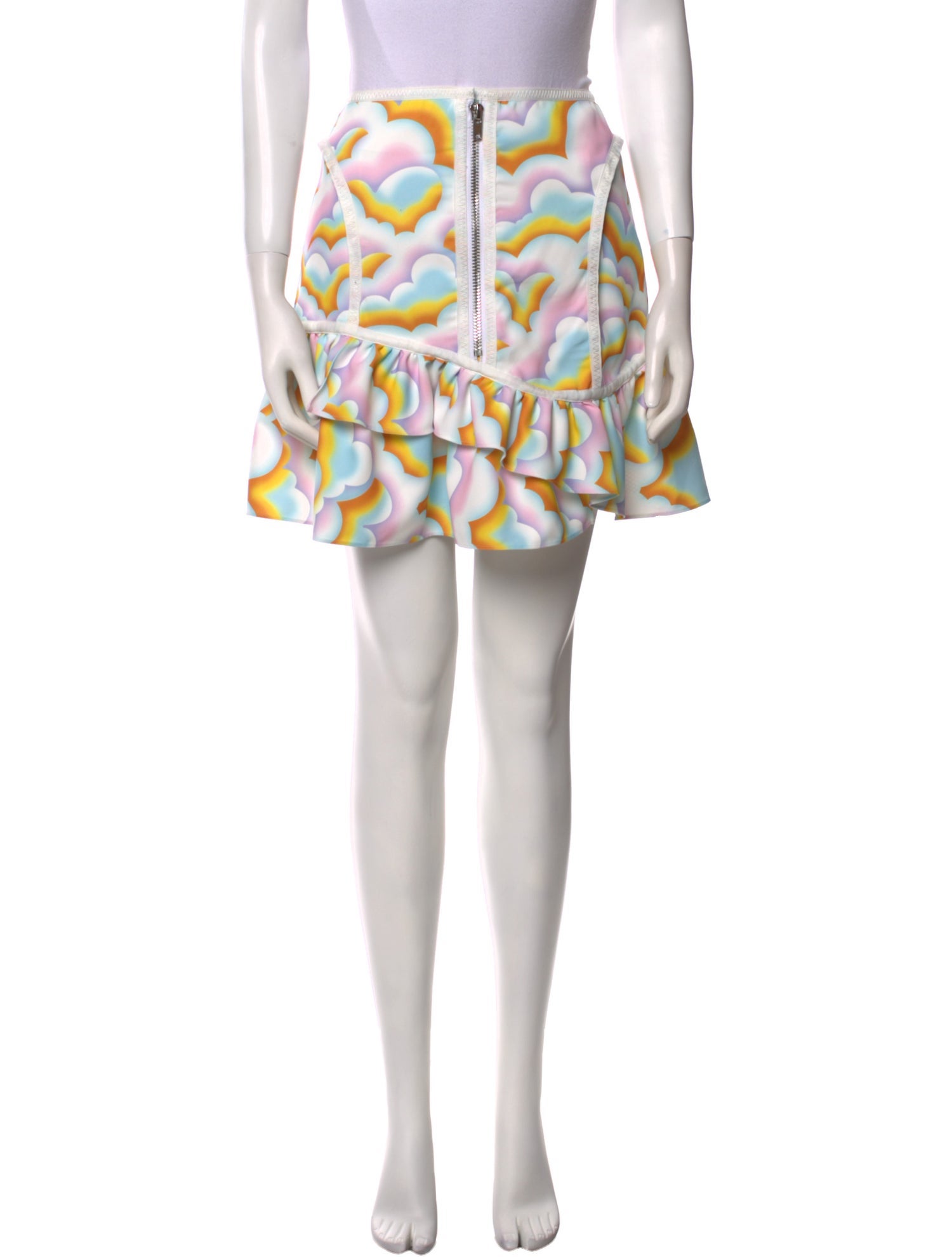 Opening Ceremony Printed Mini Skirt w/ Tags