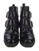 Opening Ceremony Patent Leather Combat Boots