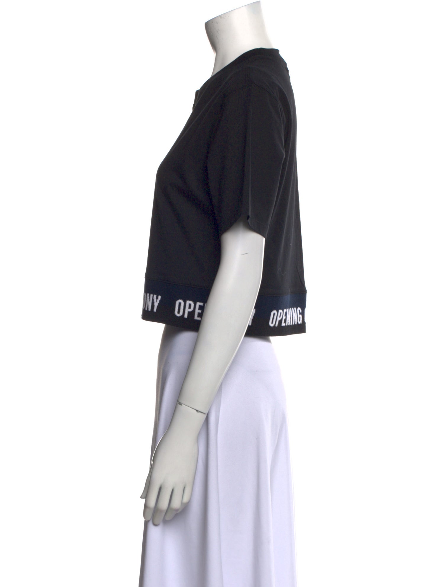 Opening Ceremony Crew Neck Short Sleeve Crop Top w/ Tags
