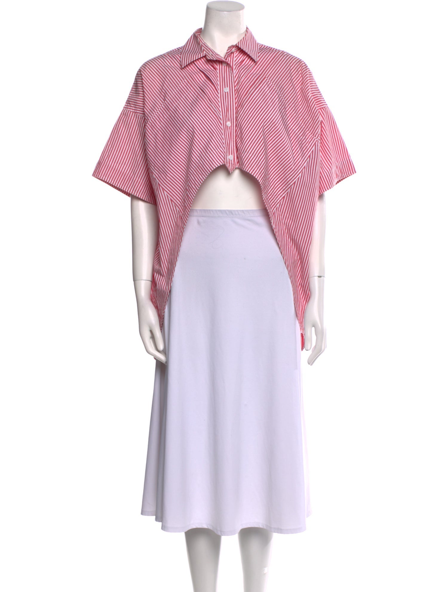 Opening Ceremony Short Sleeve Crop Top