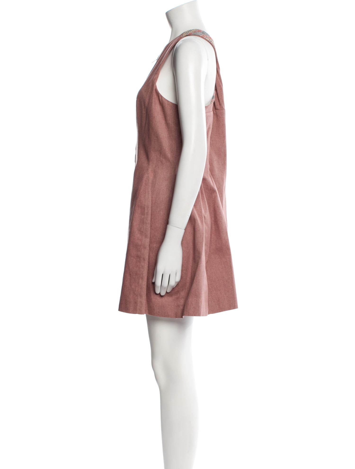 Opening Ceremony Crew Neck Mini Dress