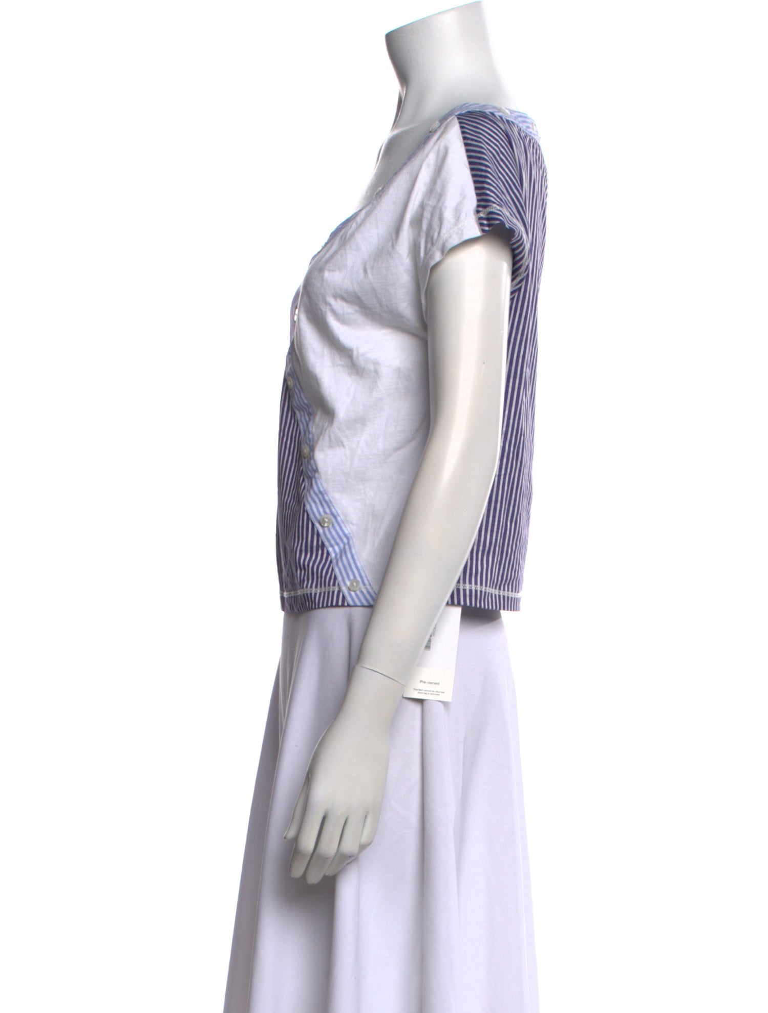 Opening Ceremony Animal Print V-Neck Top