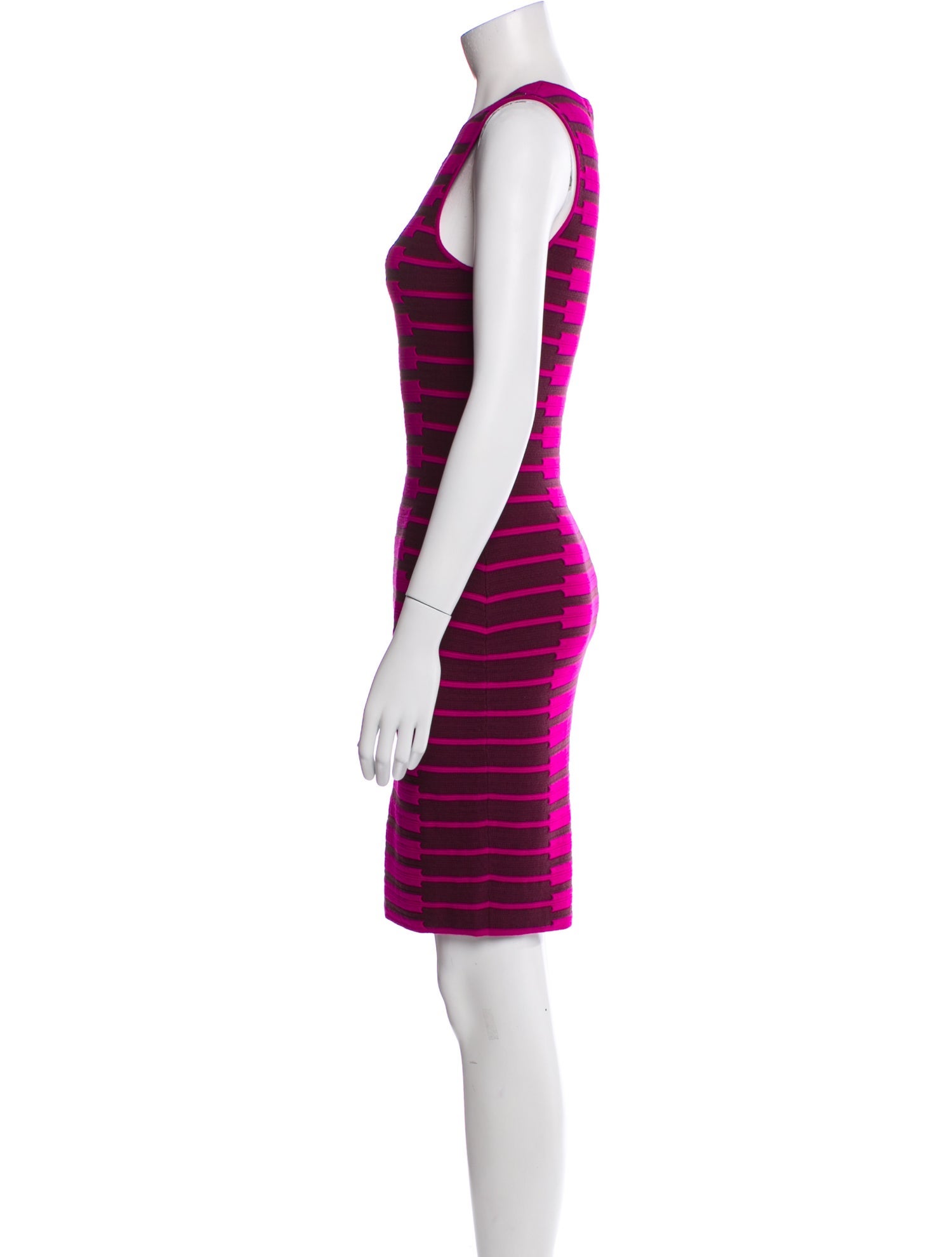 Opening Ceremony Striped Mini Dress