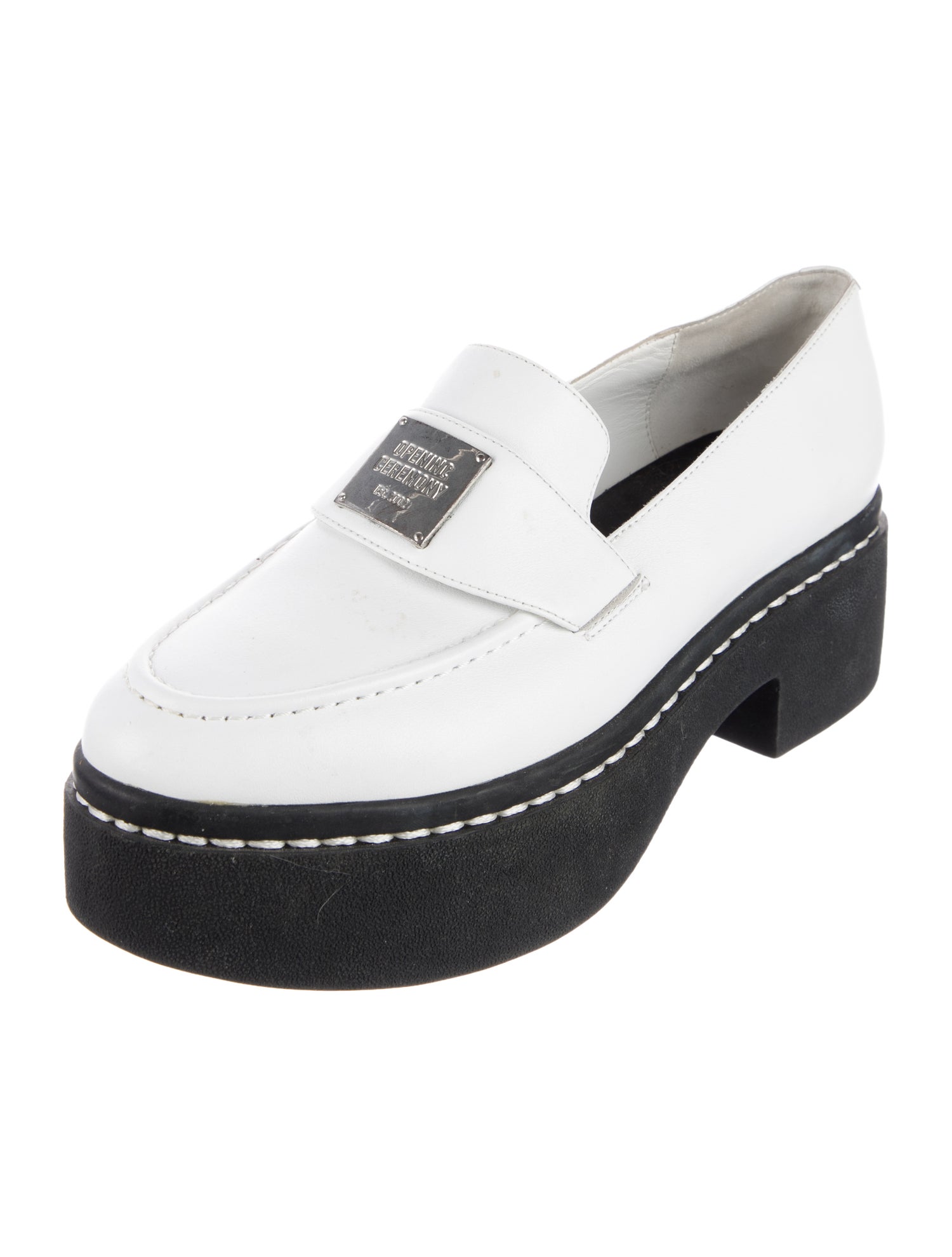 Opening Ceremony Leather Loafers