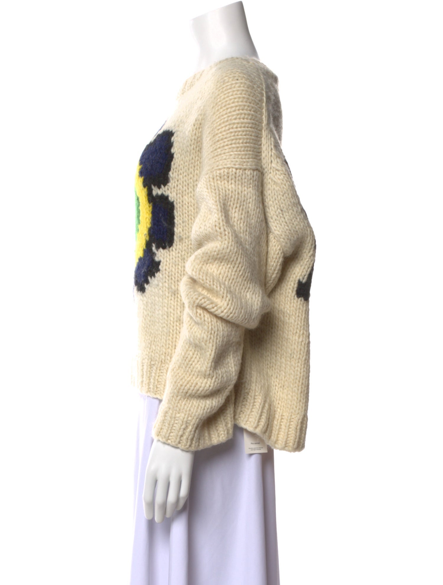 Opening Ceremony Wool Graphic Print Sweater