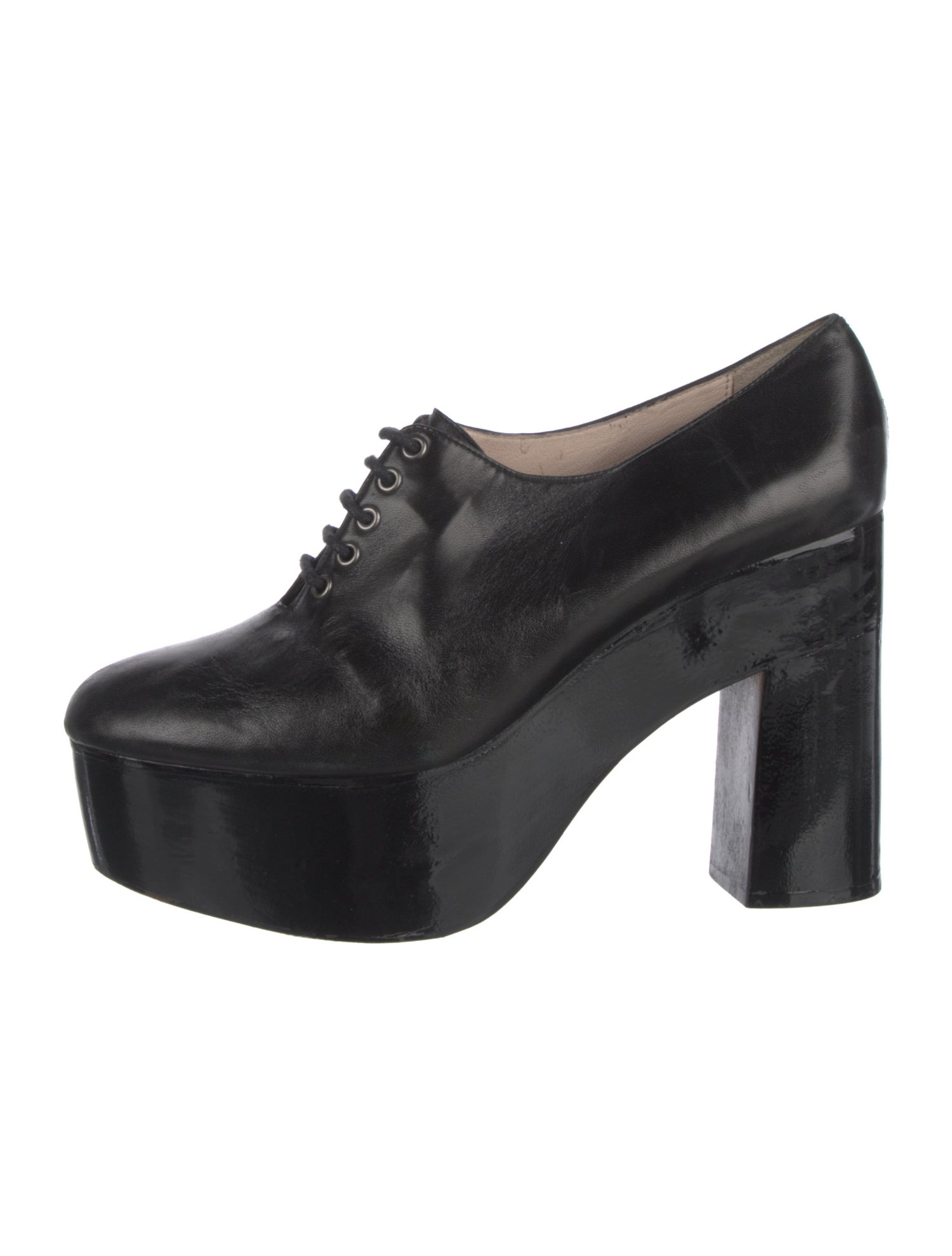 Opening Ceremony Leather Pumps