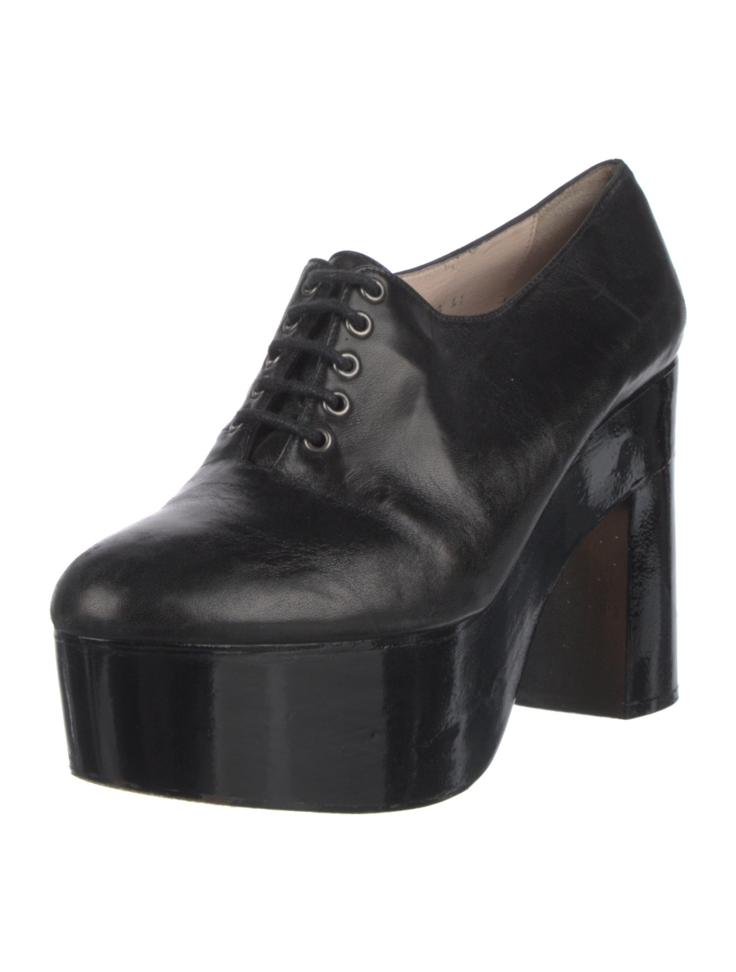 Opening Ceremony Leather Pumps